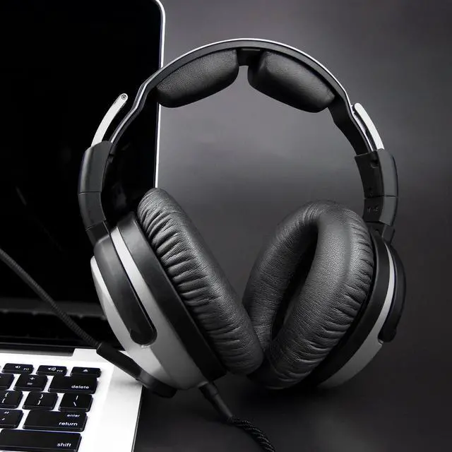 Alt view image 3 of 7 - Earpads for Lightspeed Zulu, Zulu2, Zulu3, Zulu PFX, Sierra, Delta Zulu Aviation Headsets, Softer Protein Leather, Noise Isolation Foam - Black