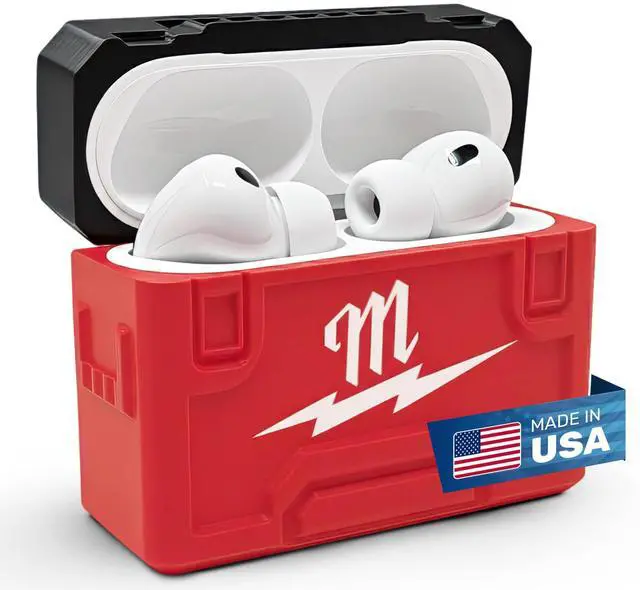 Main image of Airpod Pro 3 Case for Milwaukee Packout Durable Toolbox Design - Made in USA