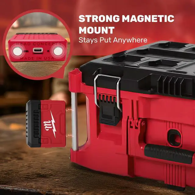 Alt view image 4 of 7 - Airpod Pro 3 Case for Milwaukee Packout Durable Toolbox Design - Made in USA