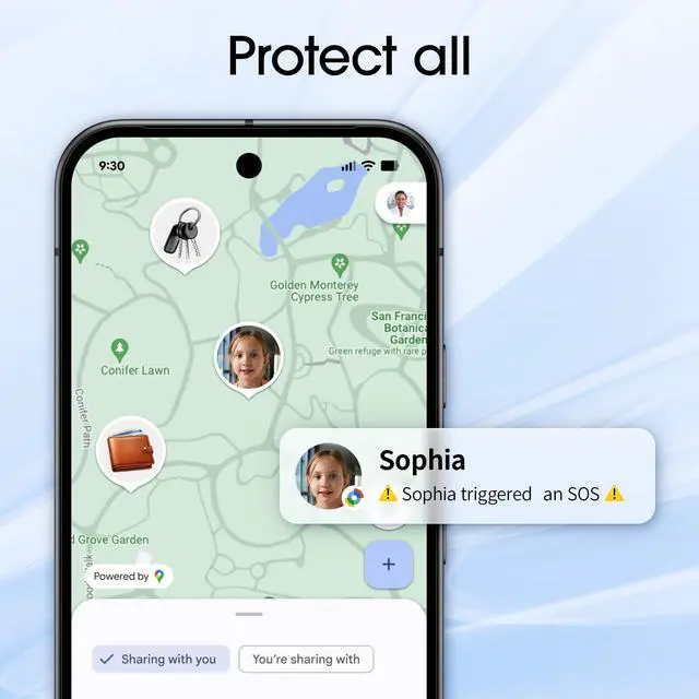 Alt view image 7 of 7 - Air Tracker Tags-4 Pack for iOS and Android Bluetooth Tracker Smart Tags Compatible with Apple Find My (iOS) & Google's Find Hub Item Locator for Keys, Luggage, Wallet, Vehicles