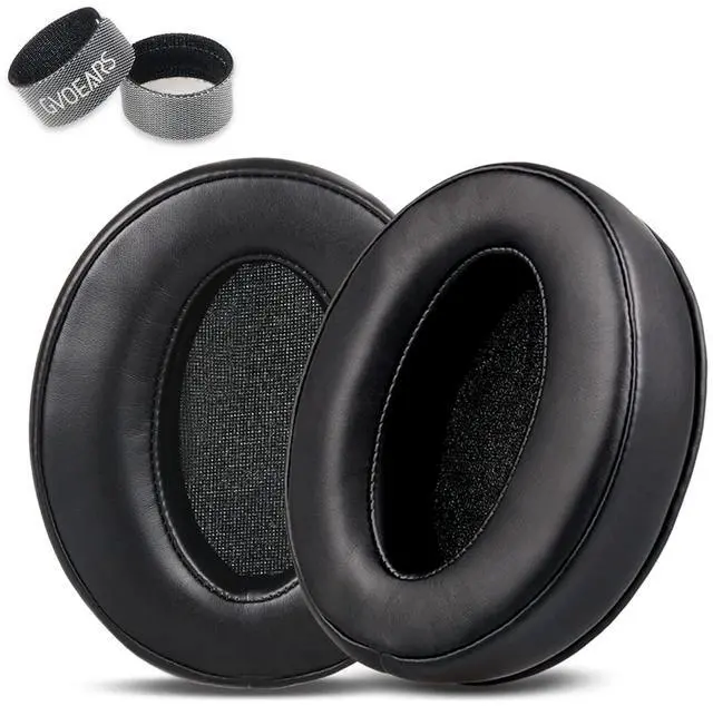 Main image of Replacement Ear Pads for Sennheiser HD450BT / HD4.50BT / HD4.50SE - Black | Also for HD4.40BT / HD4.30G / HD4.20S / HD400S / HD350BT / HD458BT, Earpads with Durable Leather and Comfortable Sponge
