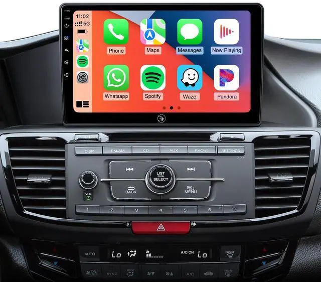 Main image of Car Radio Stereo for Honda Accord 2013-2017, Wireless CarPlay Android Auto | 10.2 inch IPS HD touchscreen, 64G storage, 5G WiFi GPS navigation, phone link, Bluetooth, AM FM SWC, 1080P backup camera