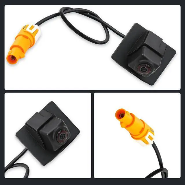 Alt view image 5 of 7 - Backup Camera Compatible with Chevy Malibu 2023 2024 1.5L 4Cyl, Rear Camera Reverse Parking Assist Installation Monitor Systems (Camera with Bracket)