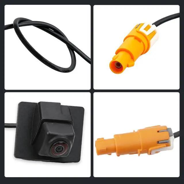 Alt view image 6 of 7 - Backup Camera Compatible with Chevy Malibu 2023 2024 1.5L 4Cyl, Rear Camera Reverse Parking Assist Installation Monitor Systems (Camera with Bracket)