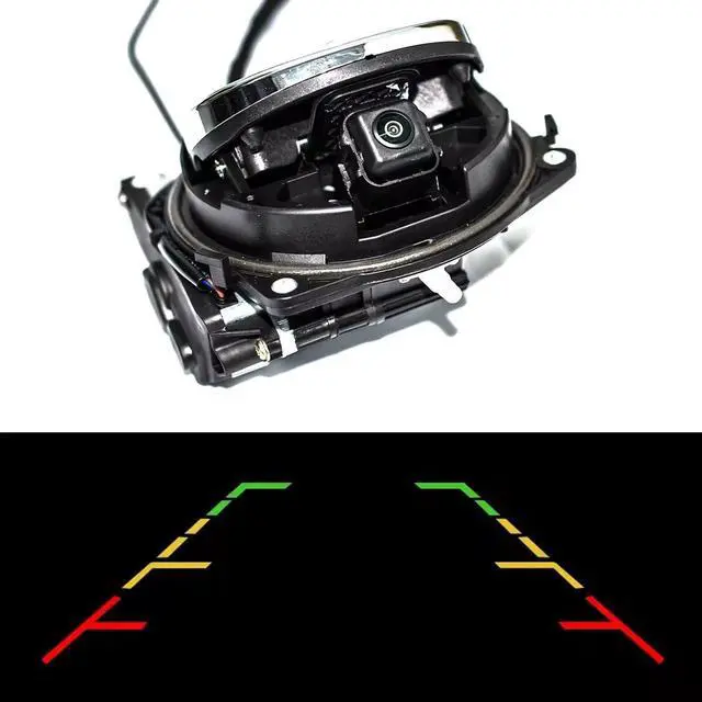Alt view image 5 of 7 - Car Flipping Rearview Camera Compatible with Passat B8 B6 B7 Golf MK7 MK5 MK6 Reverse Parking HD Camera
