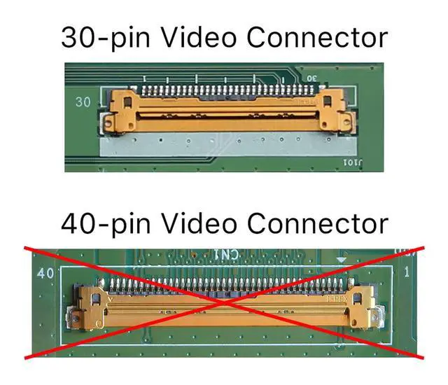 Alt view image 4 of 7 - New Screen Replacement for HP Chromebook 14 G6 G7 | 30pin HD Matte 1366x768 LCD LED Display with Tools