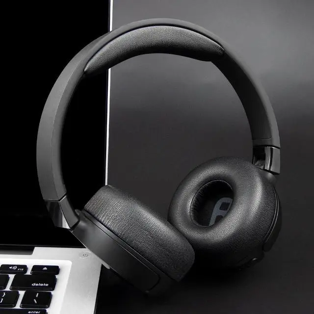 Alt view image 4 of 7 - Earpads Replacement for JBL Tune 600(T600BTNC 600BTNC)/660(T660NC 660NC)/670(T670NC 670NC) Headphones, Ear Pads Cushions with Soft Protein Leather, Noise Isolation Foam - Black