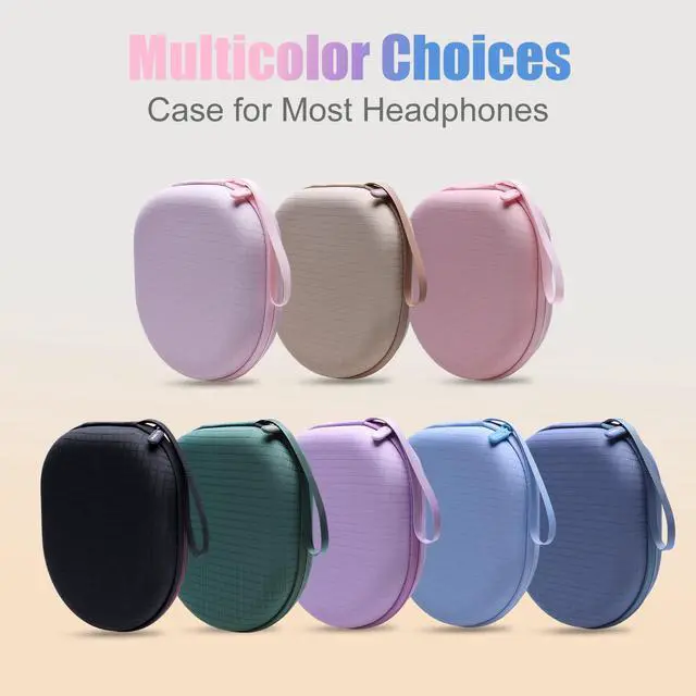 Alt view image 5 of 7 - Headphone Case Compatible with JBL Tune 510BT 720BT 770NC 520BT, Black | Fits JBL/Sony/Soundcore by Anker/BERIBES/KVIDIO Wireless On-Ear Headphones Headset