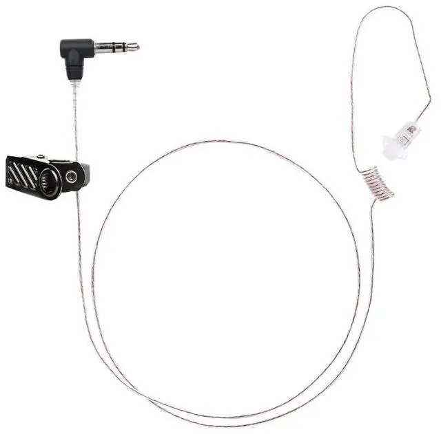 Main image of 3.5mm Police Listen Only Eapiece, Covert High Definition Tubeless Listen Only Earpiece for Military Security and Law Enforcement Use