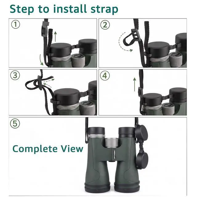 Alt view image 4 of 7 - 12x50 UHD Binoculars for Adults High Powered Waterproof Large View with Clear Vision & Compact Binocular Essentials for Hunting Camping Cruise Travel Bird Watching Sports