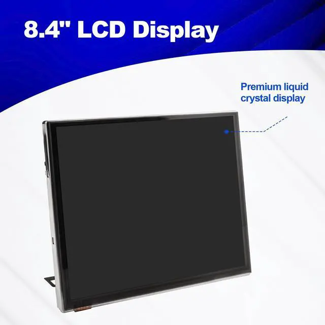 Alt view image 2 of 6 - 8.4" LCD Display with Touch Screen Digitizer Compatible with 2011-2014 Chrysler 300, 2013-2017 Dodge Dart, 2011-2018 Journey, 2011-2014 Charger, 2014-2017 Maserati Ghibli Part Number LAJ084T001A