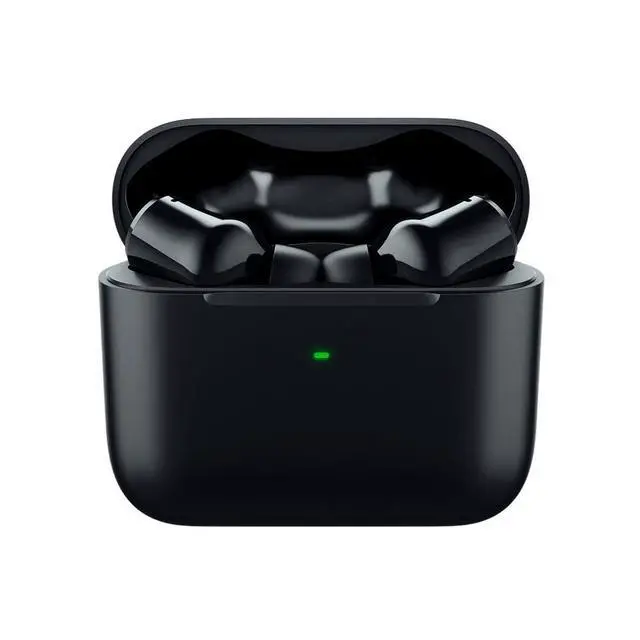 Alt view image 4 of 7 - Hammerhead True Wireless (2nd Gen) Bluetooth Gaming Earbuds: Chroma RGB Lighting -60ms Low-Latency- Active Noise Cancellation - Dual Environmental Noise Cancelling Microphones- Classic Black