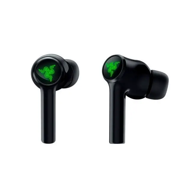 Alt view image 6 of 7 - Hammerhead True Wireless (2nd Gen) Bluetooth Gaming Earbuds: Chroma RGB Lighting -60ms Low-Latency- Active Noise Cancellation - Dual Environmental Noise Cancelling Microphones- Classic Black