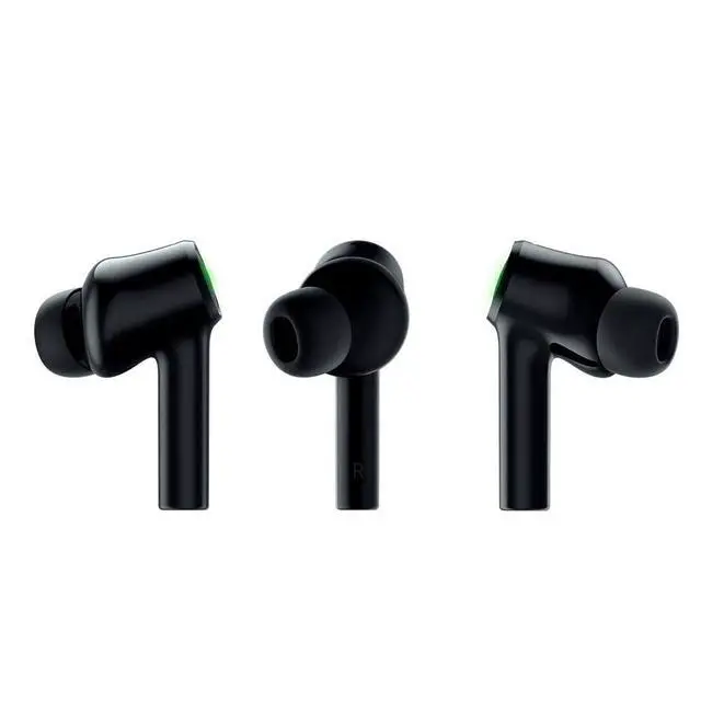 Alt view image 7 of 7 - Hammerhead True Wireless (2nd Gen) Bluetooth Gaming Earbuds: Chroma RGB Lighting -60ms Low-Latency- Active Noise Cancellation - Dual Environmental Noise Cancelling Microphones- Classic Black