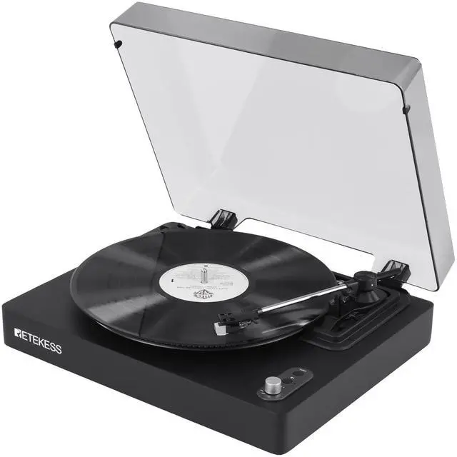 Main image of TR643 Vinyl Record Player, 3-Speed Wireless Turntable | for Vinyl Beginners,33/45/78 RPM, Belt Drive with Auto Stop, Moving Magnet Cartridge (AT-3600L), RCA Line Out, Headphone Jack
