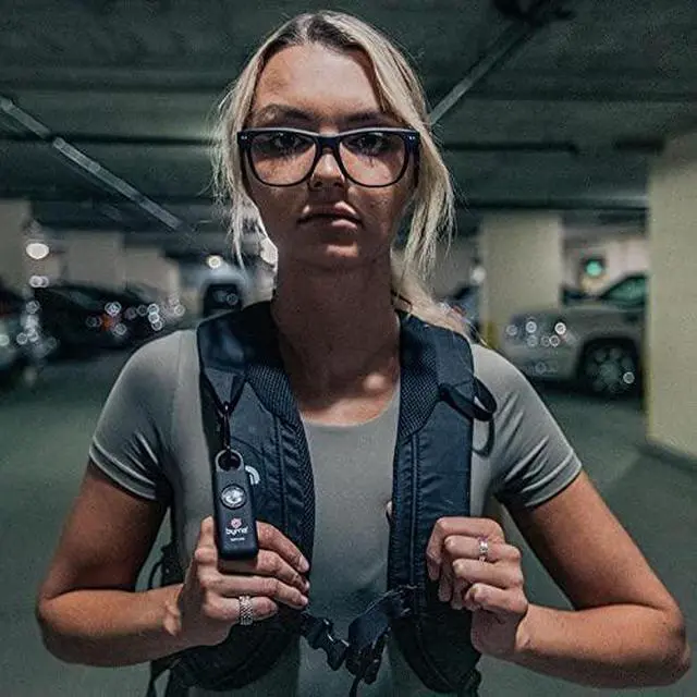 Alt view image 7 of 7 - Banshee Personal Safety Alarm - 130 dB Loud Military Grade Self Defense Emergency Keychain Siren Device with LED Strobe Alert Light for Women, Men, Children, Elderly, Hikers and Runners (Black)