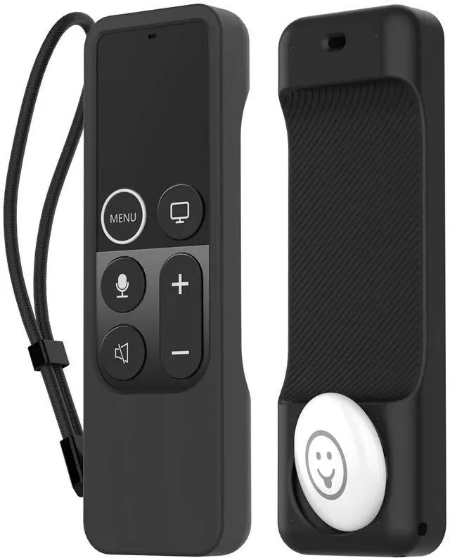 Main image of Protective Case for Apple TV 4K Siri Remote 3rd & 2nd Gen | with AirTag Holder, Magnet Technology, Lanyard Included, Great Grip, Heavy Shock Absorption, Drop Protection
