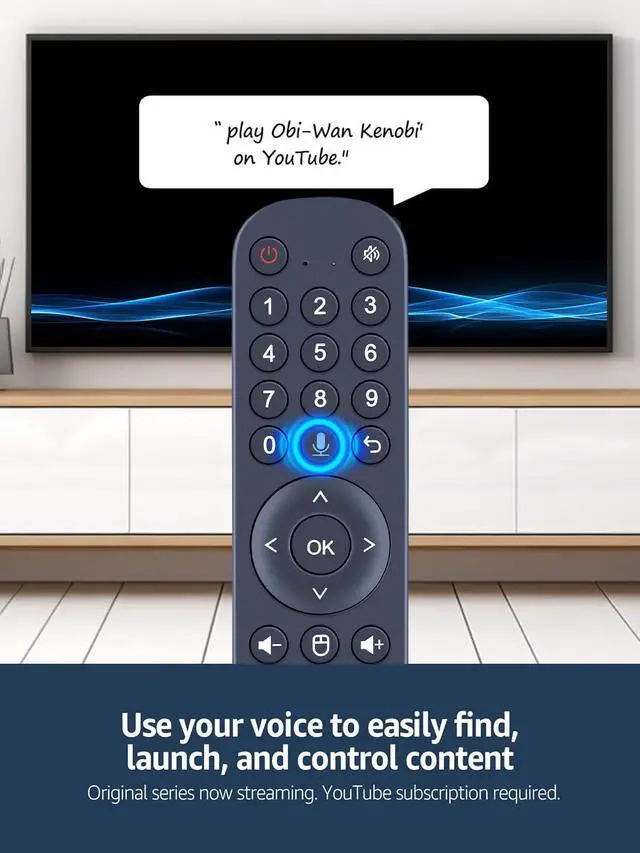 Alt view image 3 of 7 - Replacement Voice Remote Control for HTV 7/ H7 / HTV 8 / H8 /htv cast Brazil Brazilian TV Box