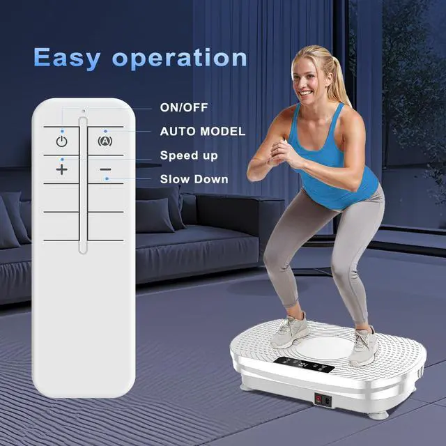 Alt view image 3 of 7 - MR-2398 MR-2398P Remote Replacement for MERACH Vibration Plate Exercise Machine Compatible with YESOUL YS-VM60 ZENACTIVE Vibration Platform Upright Stability Stand & Body Sculpture