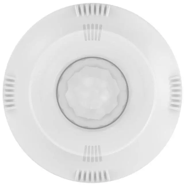 Main image of Twist-to-Lock Motion Sensor, Easy to Install Daylight and Motion Detector for Lithonia Lighting Compact Pro Family Luminaires, Photocell and PIR Detection IP66 Rated, White (TLS WH)