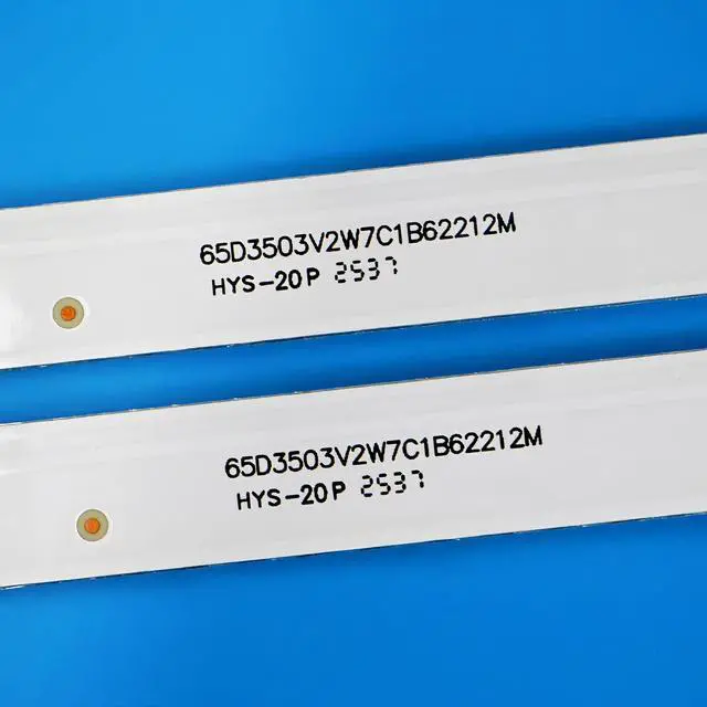 Alt view image 4 of 7 - LED Backlight Strips for ONN 100012587 LED65D07-ZC62AG-02D 30365007043 LU65C61 | 8 Pieces ONN 100012587-CA 65R3 M22227-MT M22083-MT 65FN2EA 65FN4KA LU65D31(PRO) LS65Z51Z