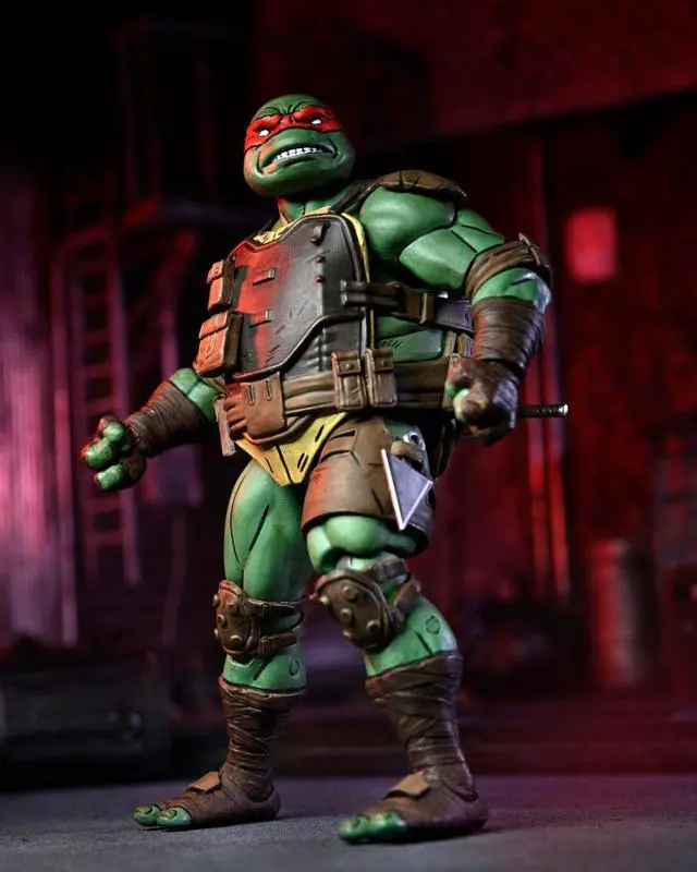 Alt view image 2 of 4 - TMNT: The Last Ronin - Ultimate Raphael 7In Af | Teenage Mutant Ninja Turtles The Last Ronin 7 Inch Action Figure Ultimate - Raphael