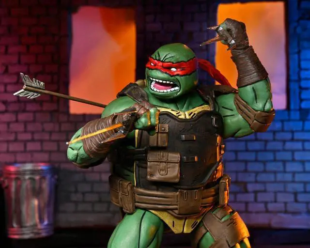 Alt view image 3 of 4 - TMNT: The Last Ronin - Ultimate Raphael 7In Af | Teenage Mutant Ninja Turtles The Last Ronin 7 Inch Action Figure Ultimate - Raphael