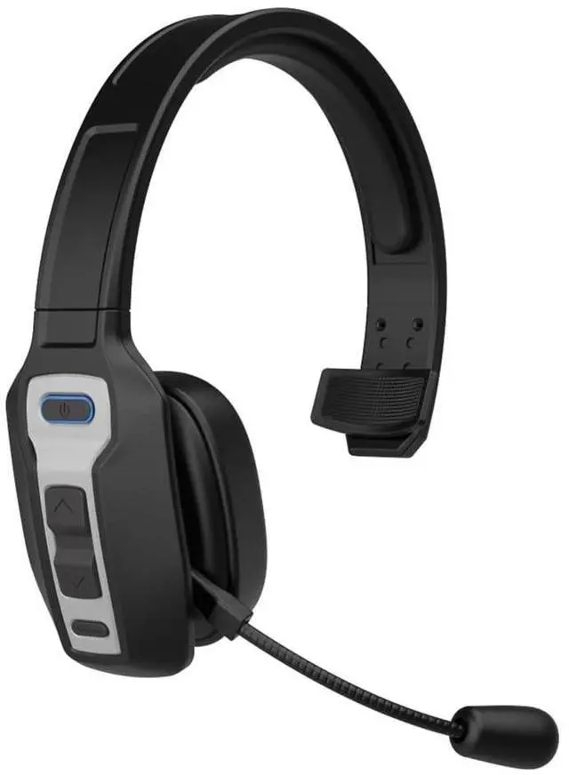 Main image of Bluetooth Headset with Microphone,Noise Cancelling with Mute Button, Very Strong Wireless Range, All-Day Comfort On Ear Headphones 60 Hrs Working time for Trucker/Work/PC/Call Center/Meeting/Office