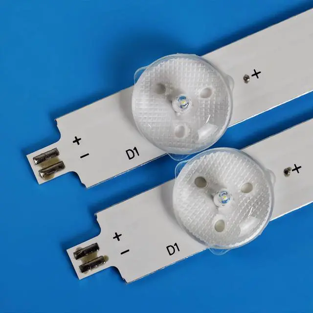 Alt view image 6 of 7 - LED Backlight Strips for ONN 100012587 LED65D07-ZC62AG-02D 30365007043 LU65C61 | 8 Pieces ONN 100012587-CA 65R3 M22227-MT M22083-MT 65FN2EA 65FN4KA LU65D31(PRO) LS65Z51Z