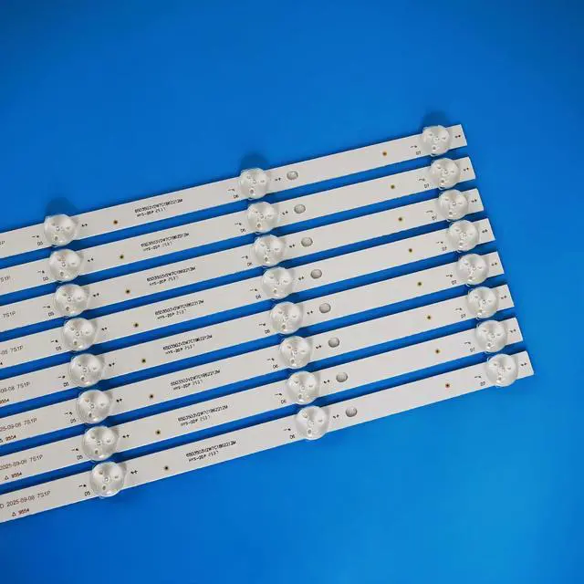 Alt view image 7 of 7 - LED Backlight Strips for ONN 100012587 LED65D07-ZC62AG-02D 30365007043 LU65C61 | 8 Pieces ONN 100012587-CA 65R3 M22227-MT M22083-MT 65FN2EA 65FN4KA LU65D31(PRO) LS65Z51Z