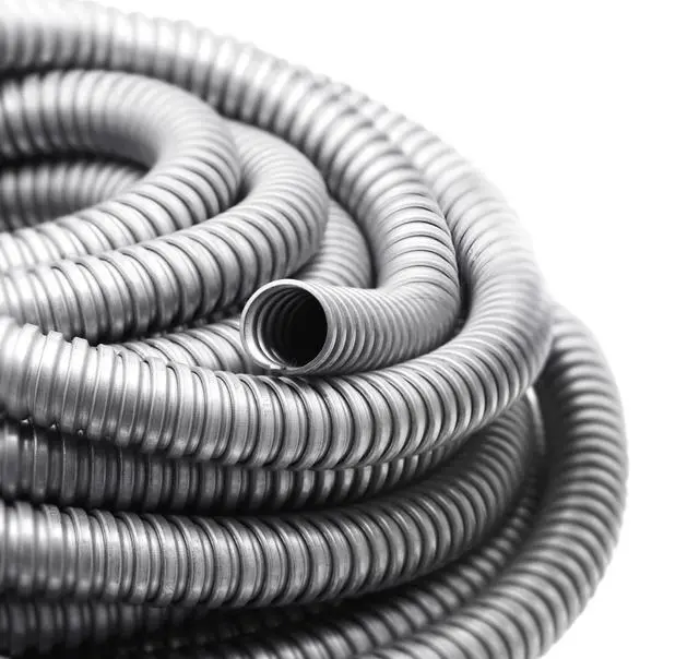 Alt view image 2 of 7 - 3/4 Inch x 50 Ft Flexible Reduced Wall Electrical Conduit, Galvanized Steel Metal Flexible Conduit for Electrical Wiring, Outdoor Cable Management and Greenfield Application