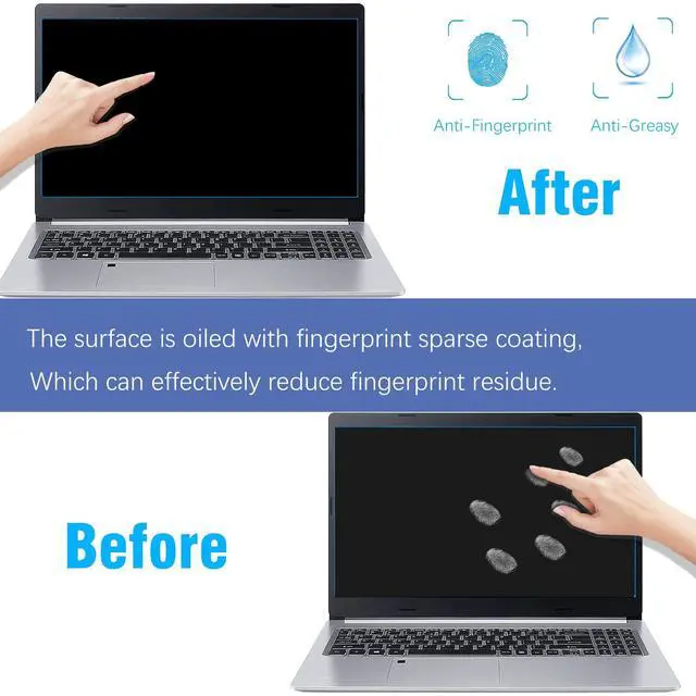 Alt view image 6 of 7 - 2 Pack 16 inch Screen Protector for Lenovo Yoga 7i 16, Anti Blue Light Screen Protector for Lenovo Yoga 7i 16 2-in-1 Laptop, Blocking Blue Light and Anti Glare Shield-(Covering only the display area)