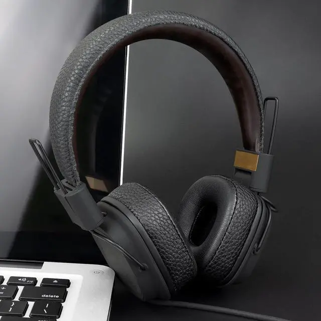 Alt view image 3 of 7 - Earpads for Marshall Major I/II/III/IV (1/2/3/4) - Black | Do Not Fit Major V Headphones