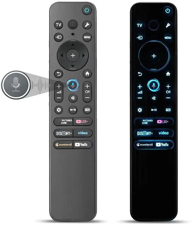 Main image of RMF-TX920U Voice Remote Control Compatible with Sony Bravia/Google TVs | Backlit Voice Remote for Bravia 7, 8, 9 OLED 4K Ultra HD 2024 2025 2026, K55XR80, K65XR80, K77XR80