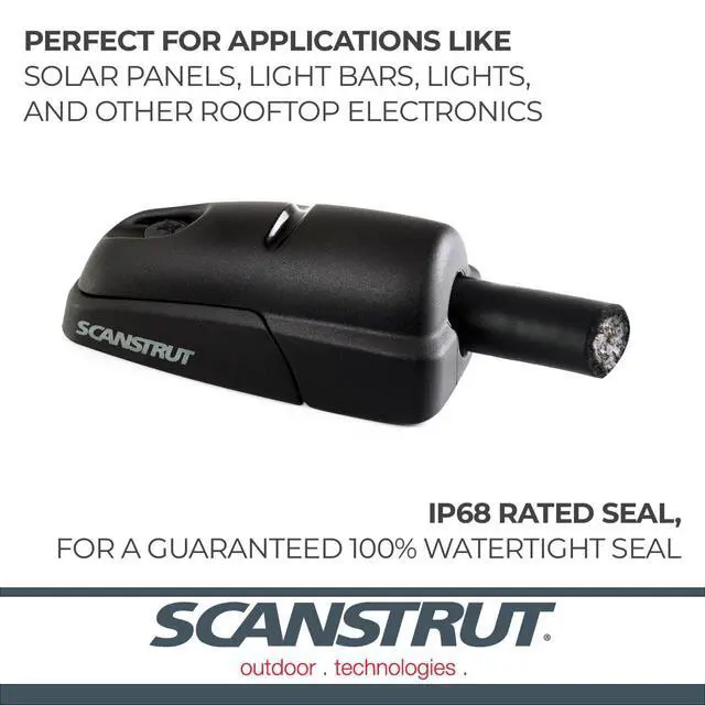Alt view image 4 of 7 - DS-H10-BLK Horizontal Cable Seal for Cables from 6-10mm - Black