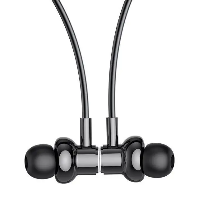 Alt view image 7 of 7 - 100H Playtime Wireless Bluetooth Headphones with TF Card Slot | Neckband Bluetooth Earphones Wireless Earbuds, Running Wireless Earbuds Bluetooth for Sports, Home Office, Video Conference