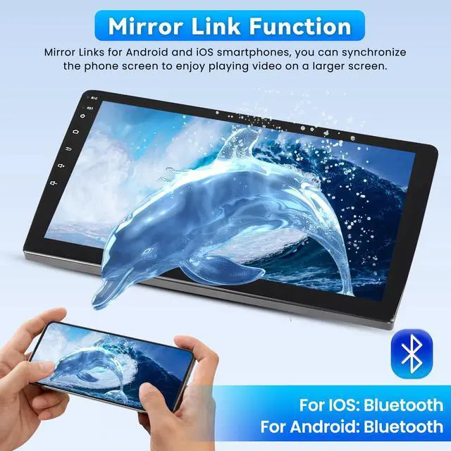 Alt view image 5 of 7 - 4+64G Android 15 Car Radio for Kia Optima K5 2010 2011 2012 2013, 9 inch IPS Touch Screen for Optima K5 Car Stereo Wireless CarPlay Android Auto Bluetooth 5.0 32EQ DSP 1280 * 720 GPS SWC