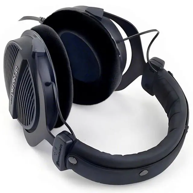 Alt view image 6 of 6 - DT770 PRO Replacement Ear Pads for Beyerdynamic MMX300 DT770 Cushions | for DT880, DT990, DT 880 PRO, DT 990 PRO,Custom One Pro Headphones Headband with Soft Velvet Covers -Black