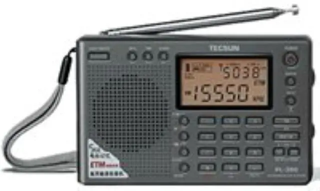 Alt view image 5 of 5 - TECSUN PL-380 DSP FM Stereo. MW. SW. LW. World Band PLL Radio Receiver, LCD Display, ETM Function Added