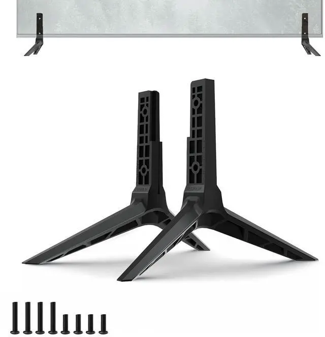 Main image of No-Drill TV Stand Legs Exclusive for Vizio D40F-G9 V405-G9, Only for Vizio TV Replacement Stand We Listed, Not for Other Models, w/All Screws, Instructions & Non-Slip Pads