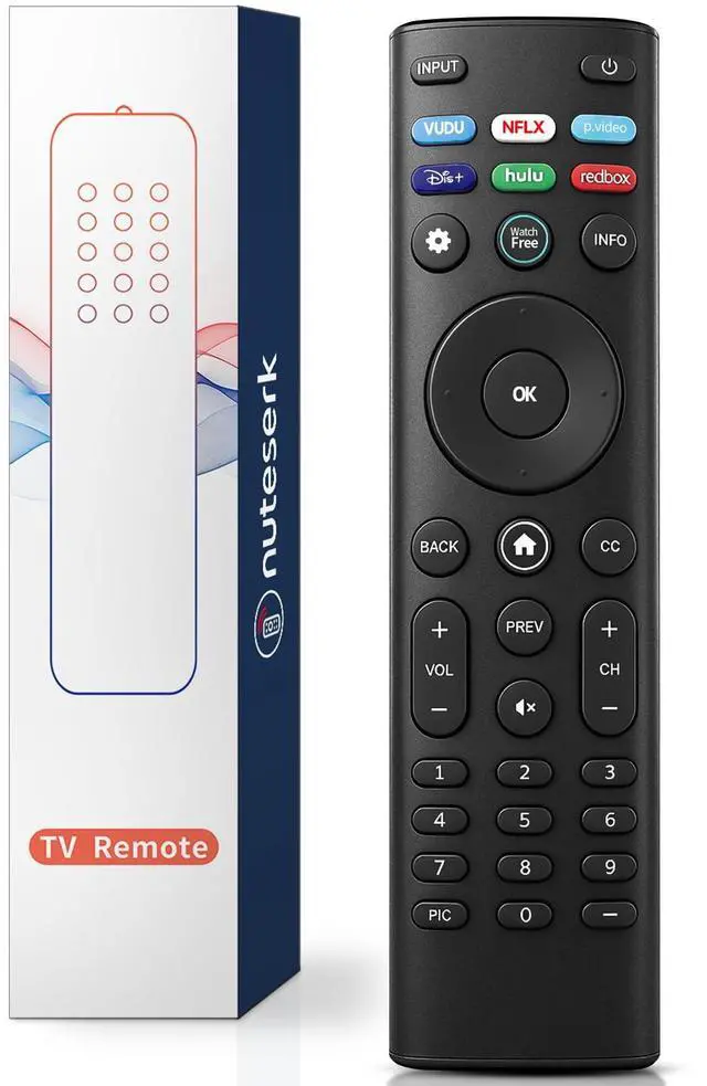 Main image of Replacement for VIZIO Smart TV Remote, Compatible with All VIZIO Smart TVs | Replacement for XRT136 XRT140 XRT260 XRT270, No Setup Needed, No Programming Required