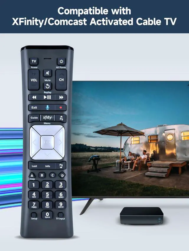 Alt view image 2 of 7 - XR11 Replacement Backlit Premium Voice Remote, for XFinity/Comcast Activated Cable TV Remote Control
