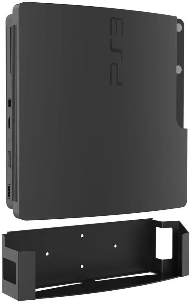 Main image of Wall Mount Bracket for PS3PlayStation 3 Slim, (CECH 2000-2500) | All metal,Easy to install,simple and elegant,Space-Saving