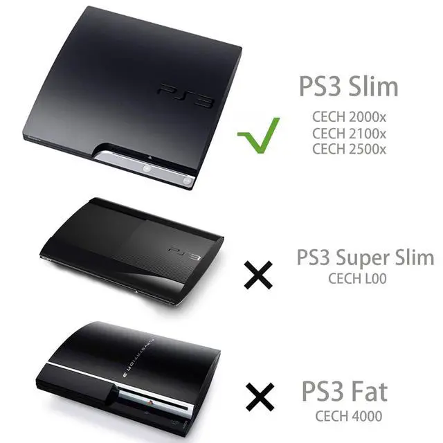 Alt view image 5 of 7 - Wall Mount Bracket for PS3PlayStation 3 Slim, (CECH 2000-2500) | All metal,Easy to install,simple and elegant,Space-Saving