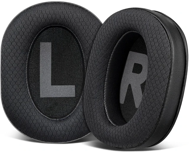 Main image of Mesh Earpads for Logitech G Pro X Headphones - Black for G Pro, G Pro X(1/2/SE) Headphones