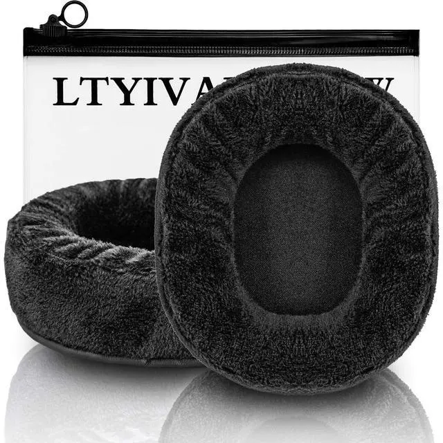 Main image of Replacement Ear Pads Compatible with ATH-M50x M50 M40, Arctis 7 Arctis Pro, ATH-WS1100iS, HD280 Pro, SRH 440, MDR-7506 V6 Headphone Memory Foam Earpads (Black Velvet)