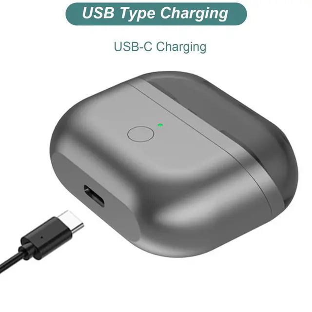 Alt view image 5 of 7 - Charging Case for Galaxy Buds 3 (SM-R530) Earbuds | 400mAh Portable Charger Case Cover Replacement for Samsung Galaxy Buds 3