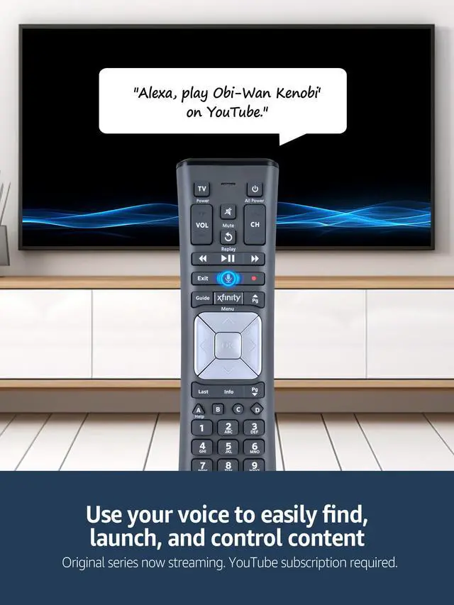 Alt view image 3 of 7 - Replacement XR11 Voice Remote Control for Comcast/Xfinity XR11 Premium Voice Activated Cable TV Backlit New Remote Control