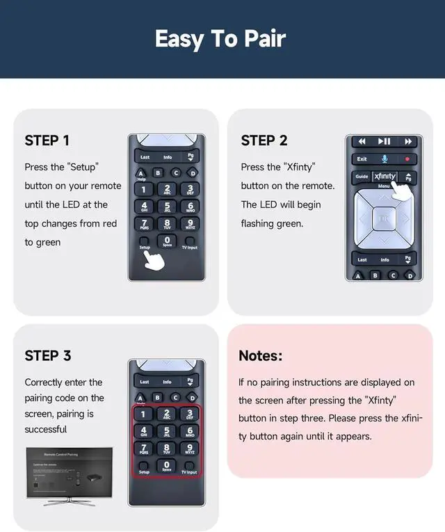 Alt view image 4 of 7 - Replacement XR11 Voice Remote Control for Comcast/Xfinity XR11 Premium Voice Activated Cable TV Backlit New Remote Control