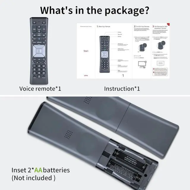 Alt view image 6 of 7 - Replacement XR11 Voice Remote Control for Comcast/Xfinity XR11 Premium Voice Activated Cable TV Backlit New Remote Control